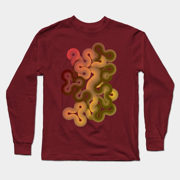 Sweet Geometry 4 Long Sleeve T-Shirt by Yourmung